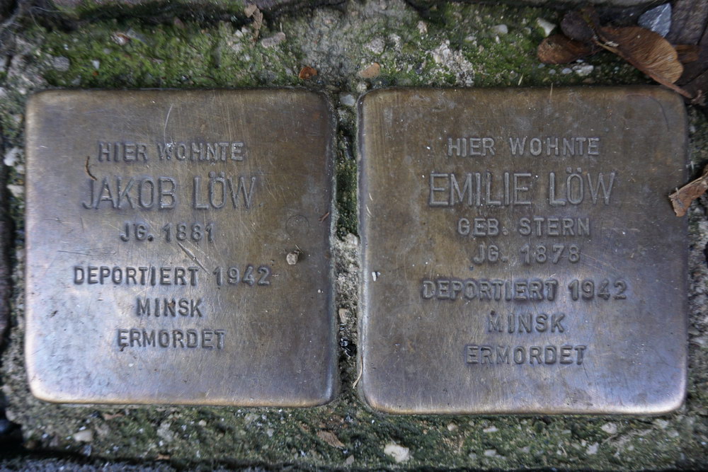 Stolpersteine Darmstdter Strae 4 #1