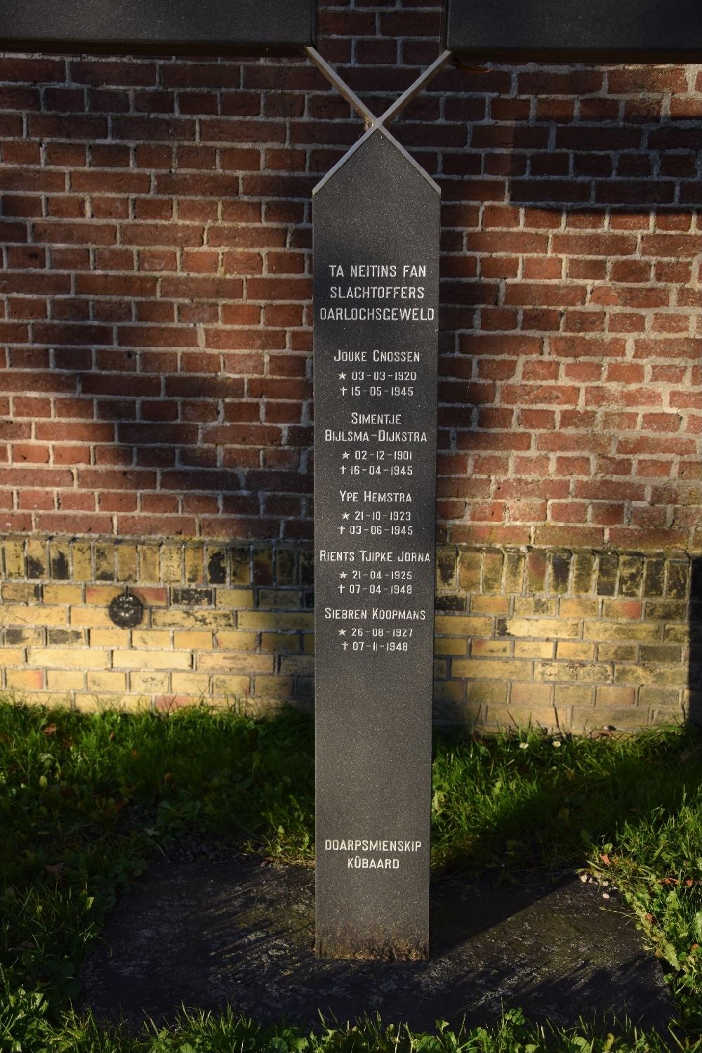 Monument Oorlogsslachtoffers Kubaard #4
