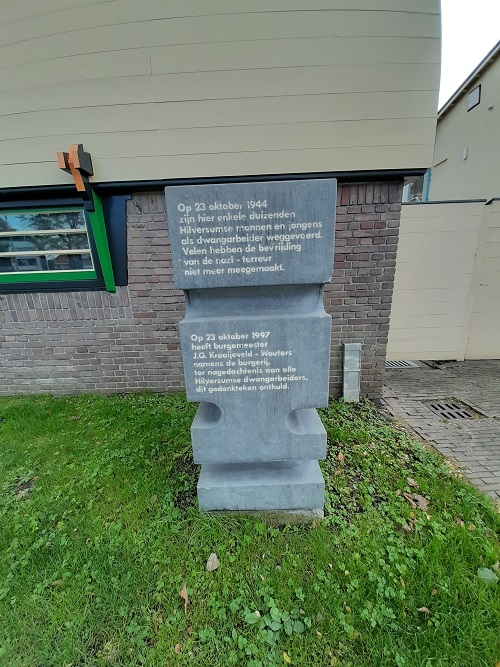 Monument Dwangarbeiders Hilversum #3