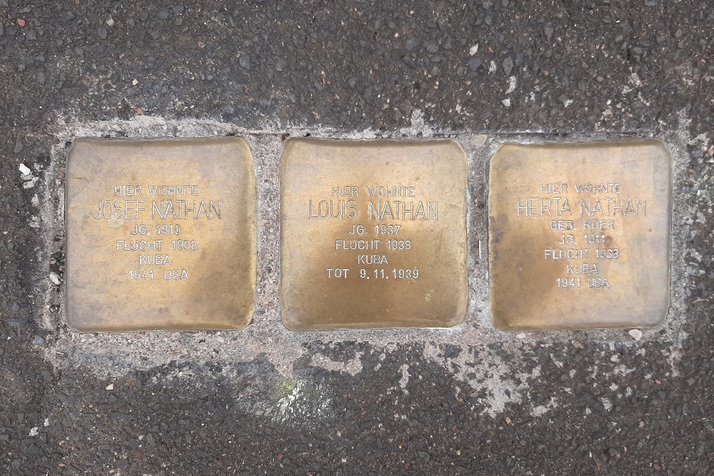 Stolpersteine Liebergstrae 18 #1