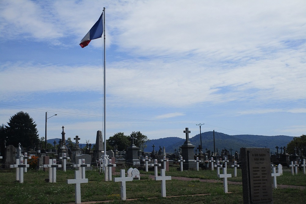 Frech War Graves Giromagny General Cemetery #2