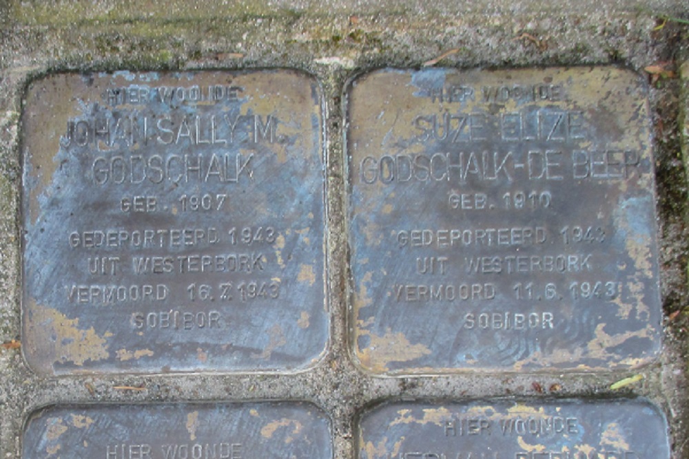 Stolpersteine Bosstraat 25 #2