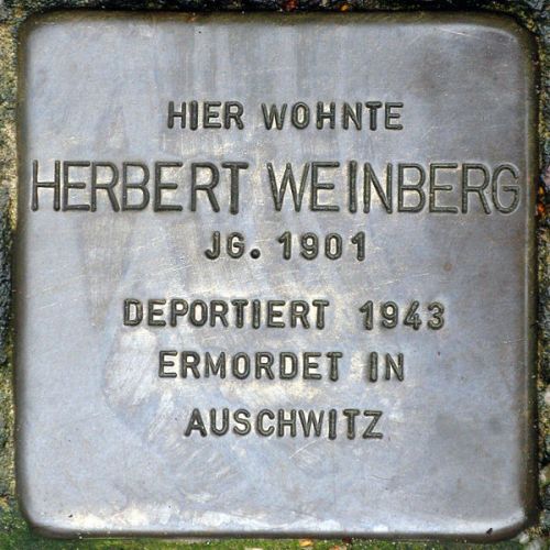 Stumbling Stones Johanniterstraße 21 #2