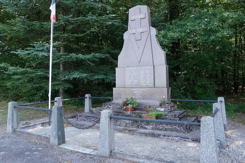 Memorial Killed Resistance Fighters Longeroye