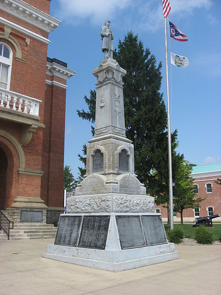 Monument Amerikaanse Burgeroorlog Fulton County #1