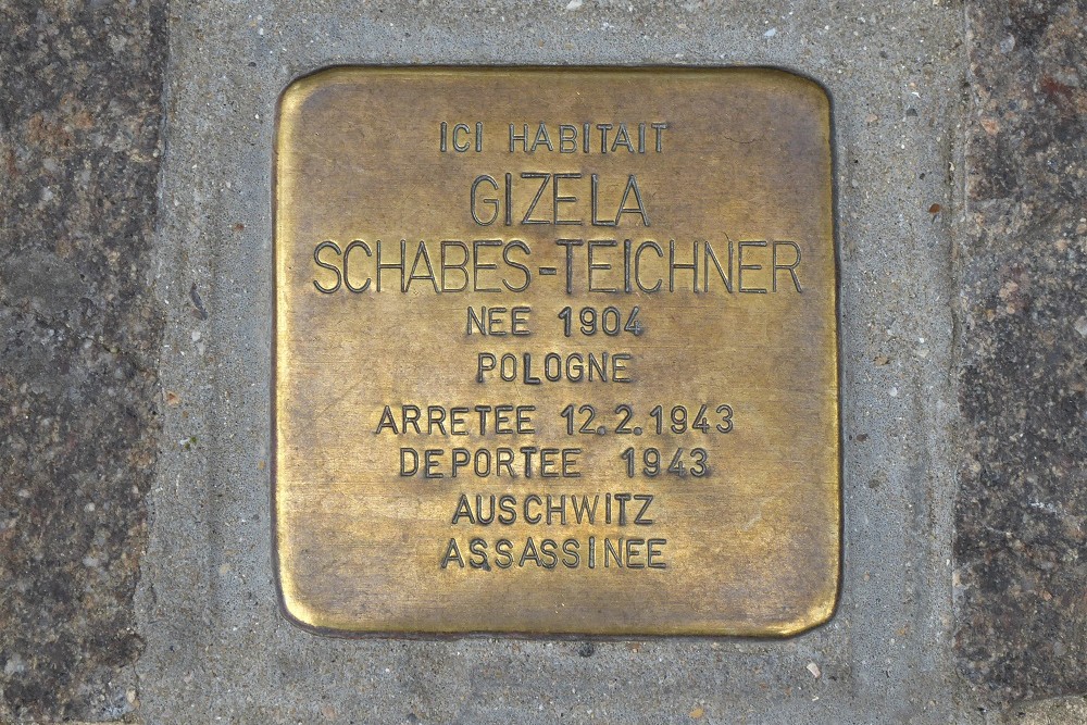 Stolperstein Rue March au Beurre 28 #1