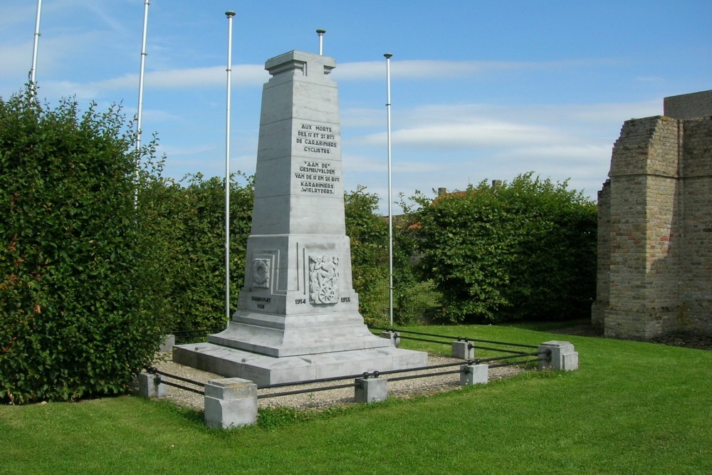 Memorial 1st and 2nd Battalion Carabineers-Cyclists #1