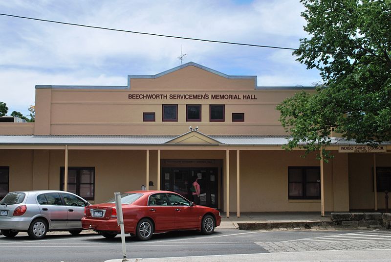 War Memorial Hall Beechworth