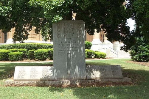 Oorlogsmonument Tweede Wereldoorlog Upson County #1