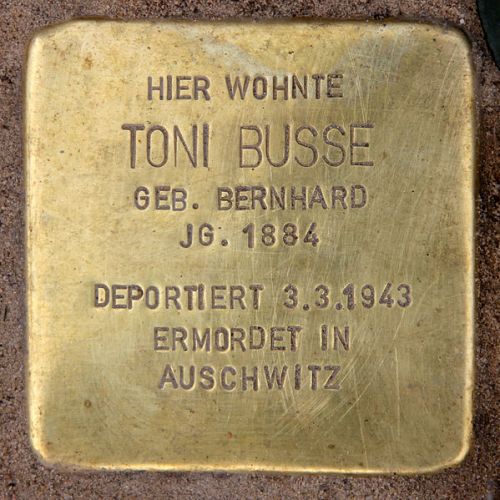 Stolpersteine Fregestraße 20 #2