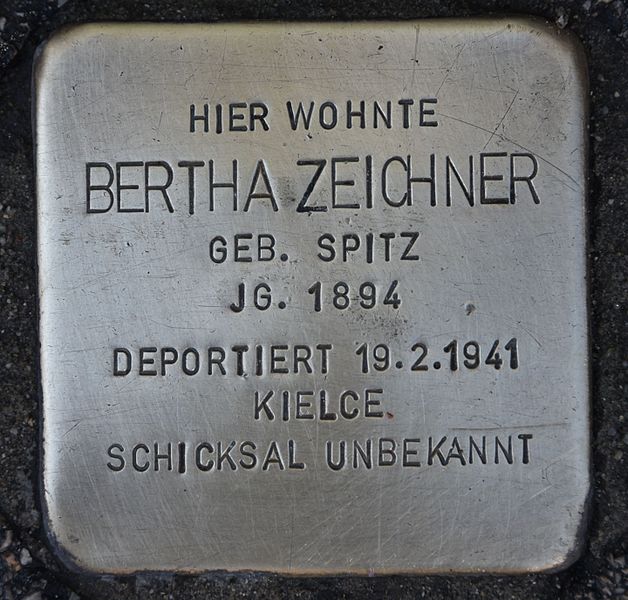 Stolpersteine Adlergasse 14