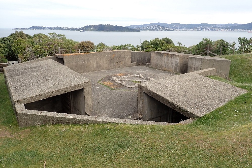 Geschutsopstelplaatsen Matiu/Somes Island