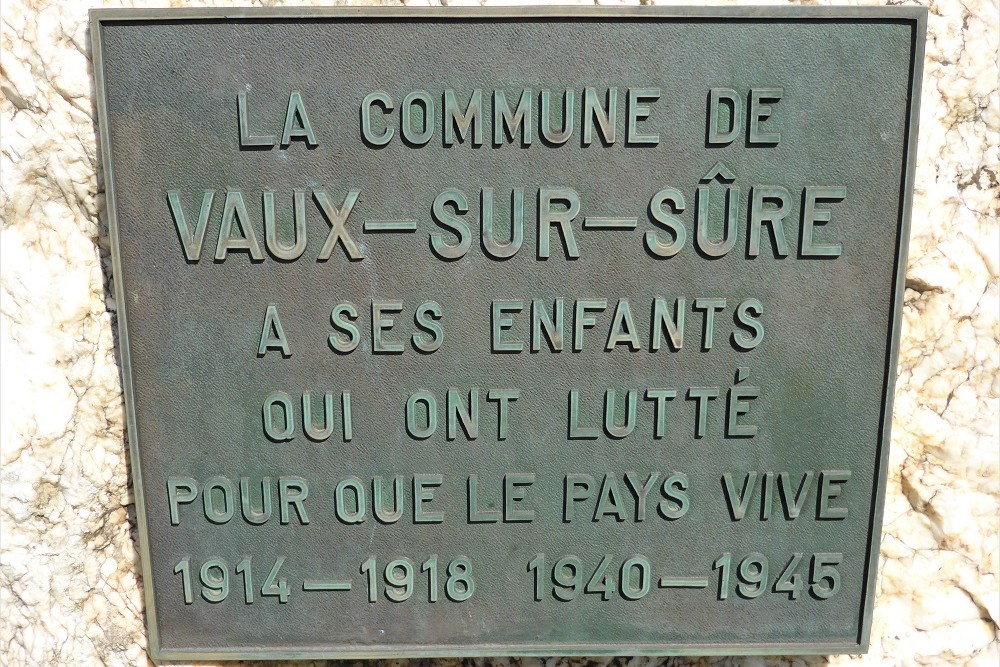 War Memorial Vaux-sur-Sre #2