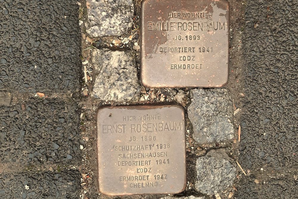 Stolpersteine Sleidanusstrasse 8 #3