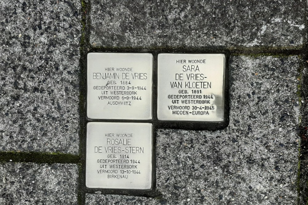 Stolpersteine Zaanenlaan 62 #1