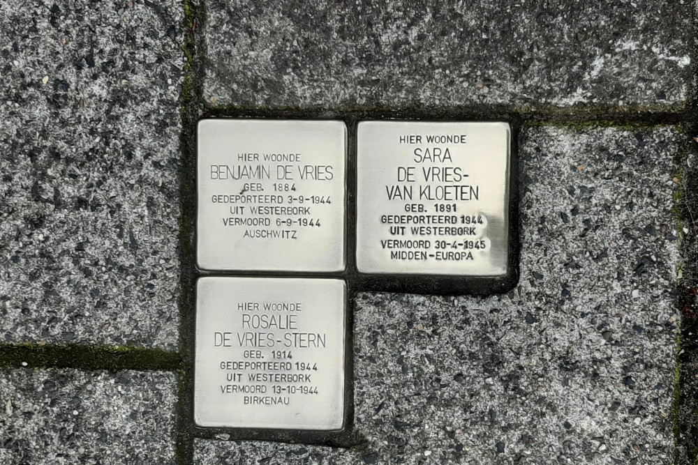 Stolpersteine Zaanenlaan 62