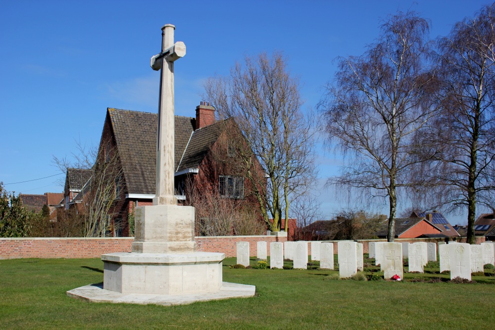 Oorlogsbegraafplaats van het Gemenebest Westoutre British Cemetery #1