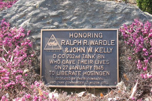 Monument Amerikaanse Bevrijders Hosingen #3