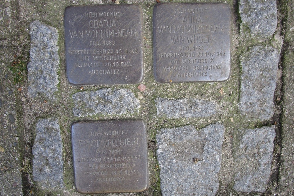 Stolpersteine Komijnsteeg 9 #2