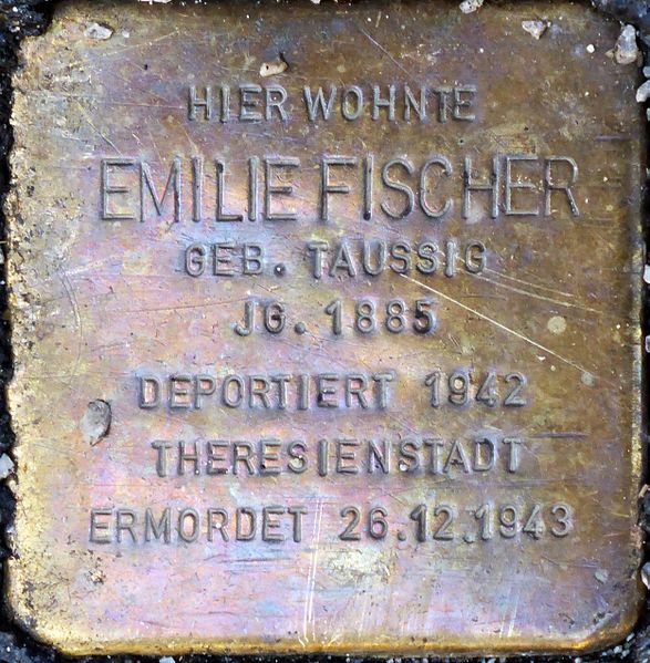 Stolpersteine Franz-Josef-Strae 12 #2