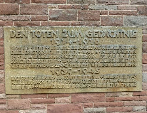 Oorlogsmonument Büchenbeuren #2