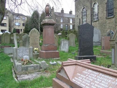 Oorlogsgraf van het Gemenebest New Mills Methodist Chapelyard #1