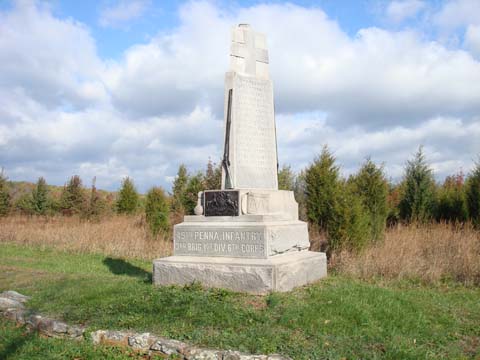 Monument 49th Pennsylvania Infantry #1