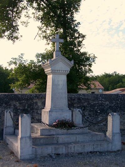 Oorlogsmonument Saint-Michel-de-Rieufret