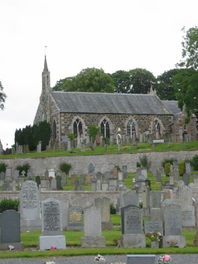 Commonwealth War Graves Fyvie Parish Churchyard #1