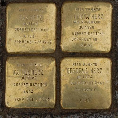 Stolpersteine Klner Strae 110