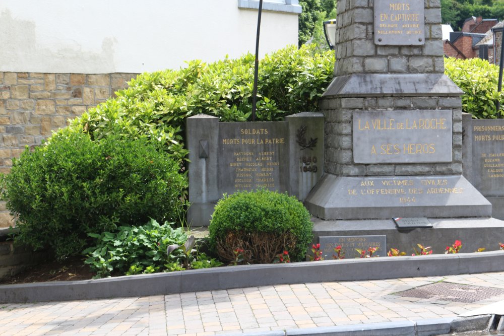 Monument Oorlogsslachtoffers La Roche #3