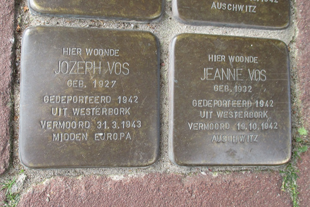 Stolpersteine Bentheimerstraat 54a #3