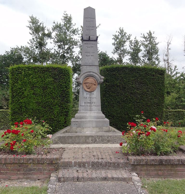 Monument Eerste Wereldoorlog Romery