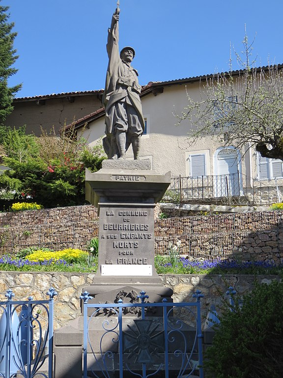 Oorlogsmonument Beurières #1