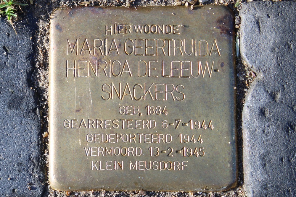 Stolperstein Kromme Nieuwgracht 35A #1