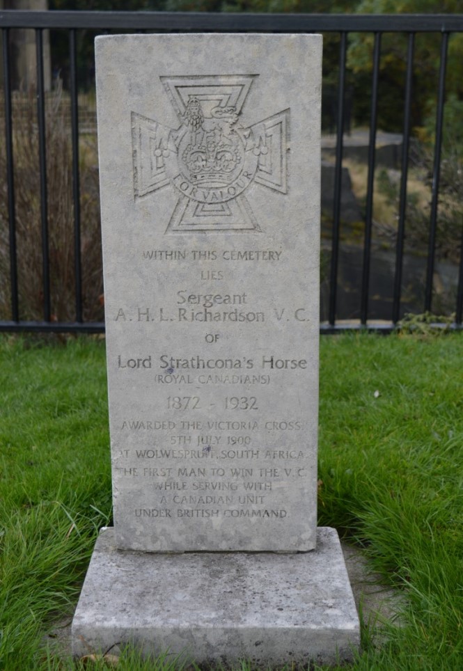 Memorial Sergeant A.H.L Richardson VC #1