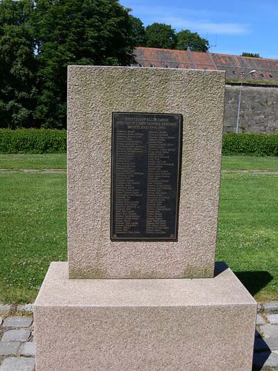 Monument Noorse Leger 1940-1945 Akershus Festning #2