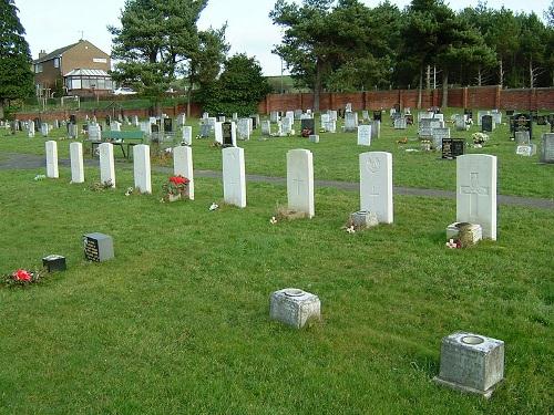 Commonwealth War Graves Crook Cemetery