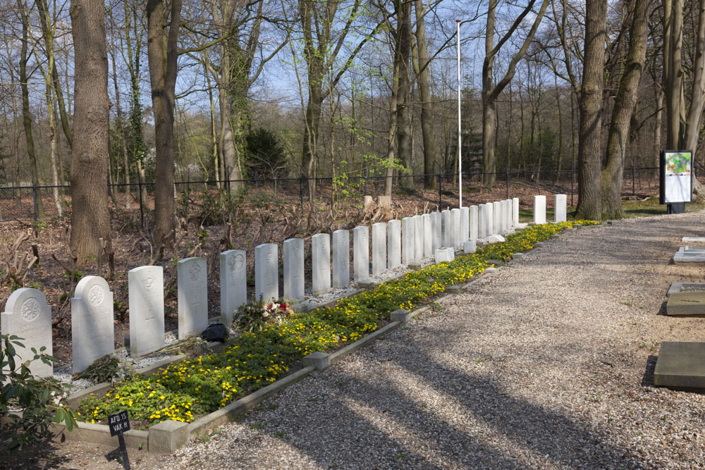 Information Sign War Graves Ede #5