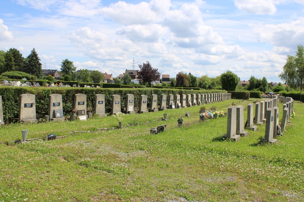 Belgian Graves Veterans Châtelineau Cimetière de la Floche #2