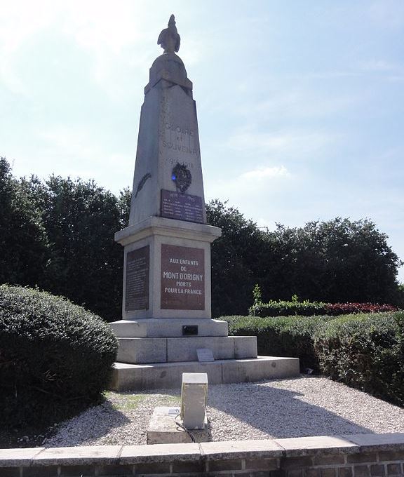 Oorlogsmonument Mont-d'Origny