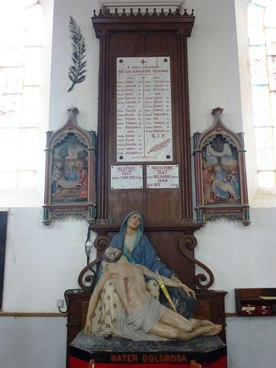 Oorlogsmonument Saint-Omer Kerk #1