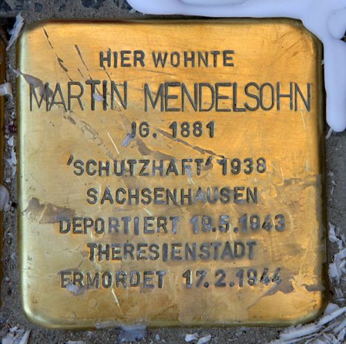 Stolpersteine Thomasiusstraße 5 #2