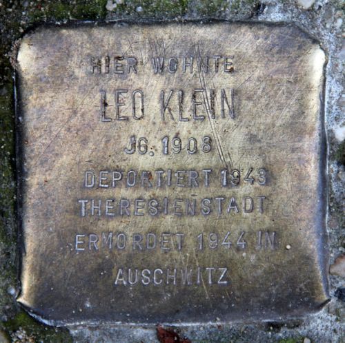 Stolpersteine Essener Strae 20 #2