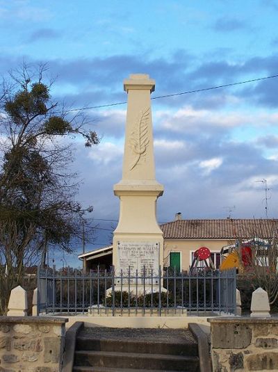 War Memorial Sigalens #1