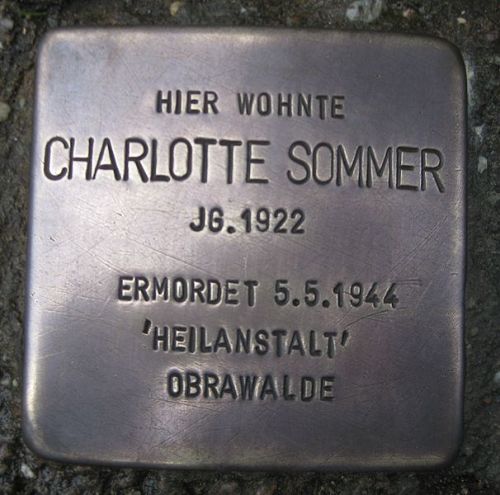 Stumbling Stone Septimerstraße 44 #1