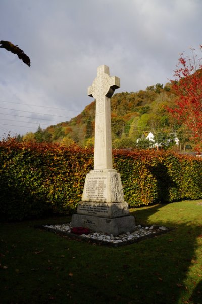 War Memorial Weem and Killiechassie #1