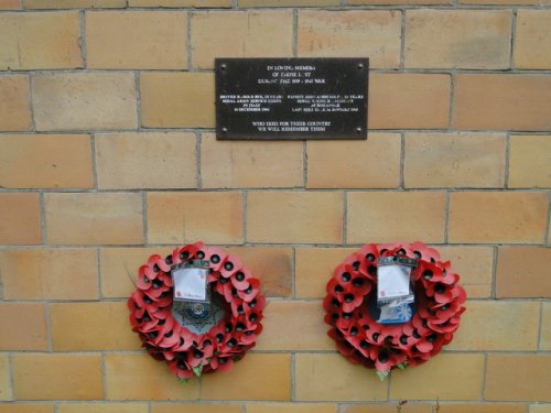 War Memorial Stowbridge Church