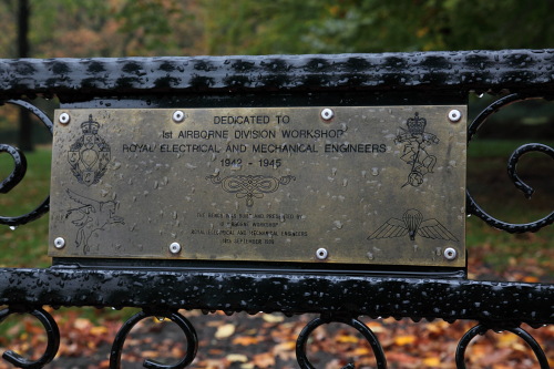 Memorial benches Airborne Museum 'Hartenstein' #2