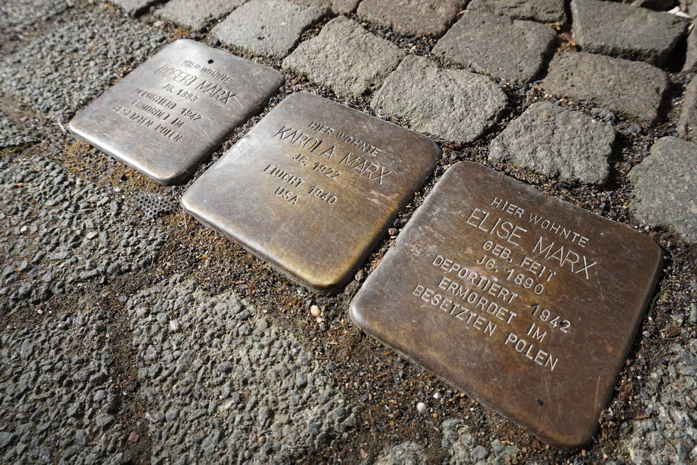 Stolperstein Neustrae 35 #1